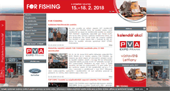 Desktop Screenshot of forfishing.cz